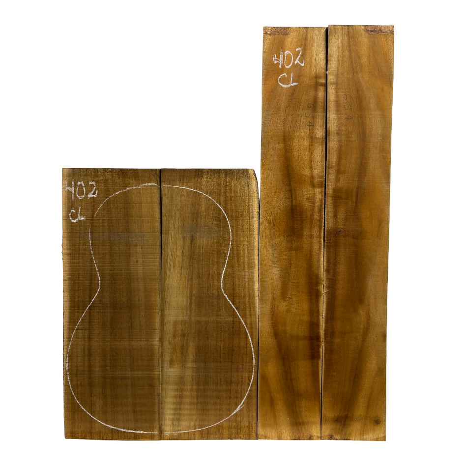 Juego de fondo y aros de guitarra de grado AAAA Dreadnought de palisandro de la India Oriental #61 