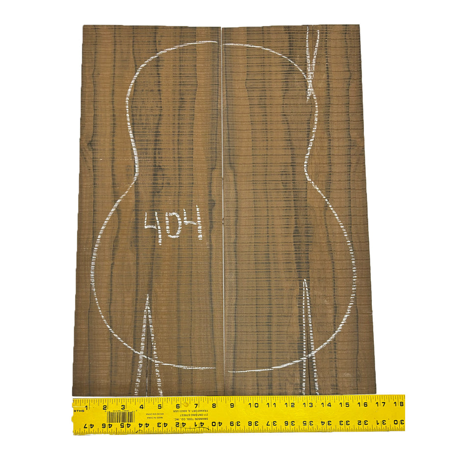 Ziricote Classical Guitar Back Seconds Set #404