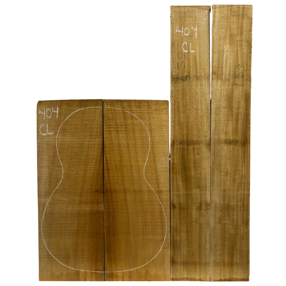 Juego de fondo y aros de guitarra de grado AAAA Dreadnought de palisandro de la India Oriental #61 