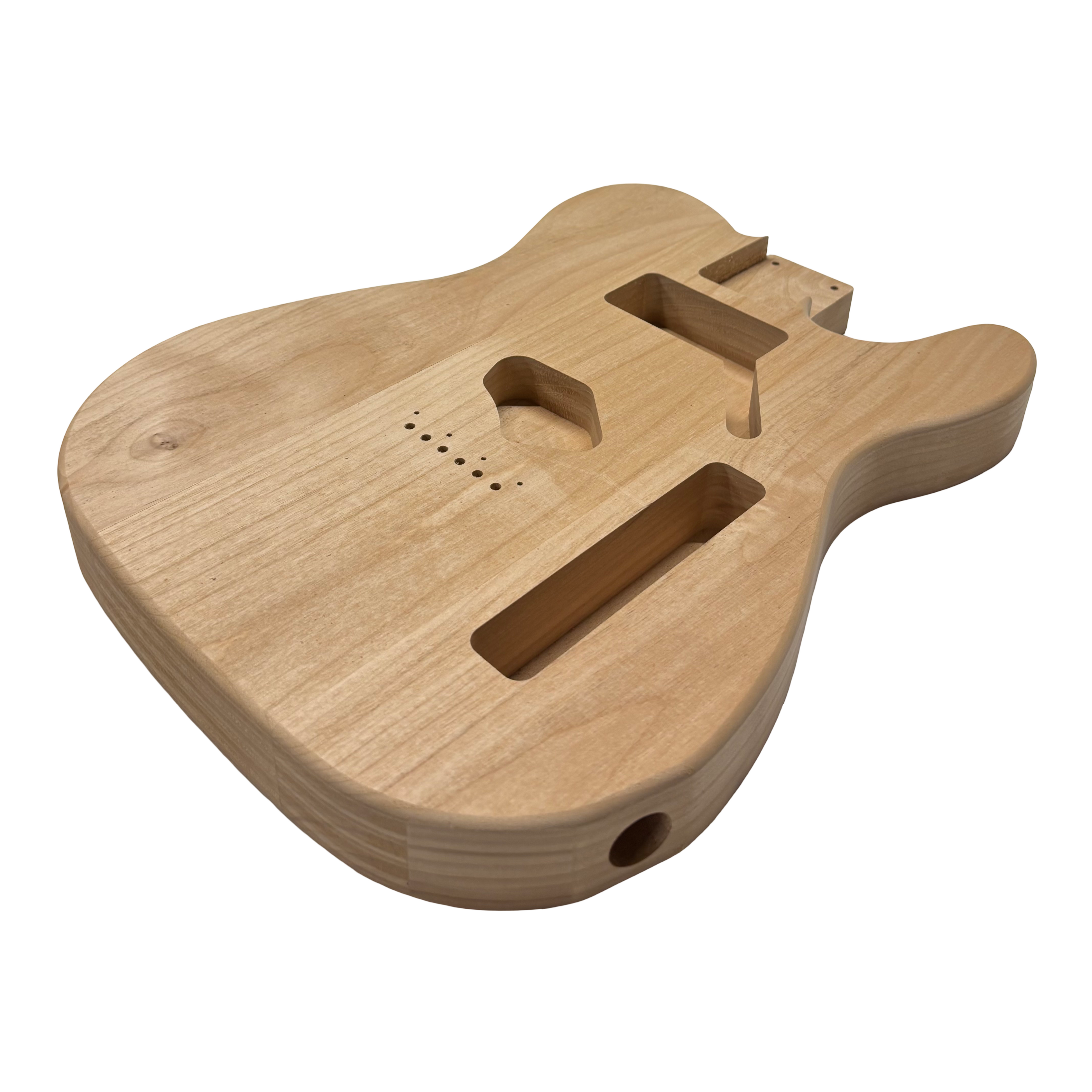 TL-Style Alder Unfinished Fender Guitar Body #404 Exotic Wood Zone 