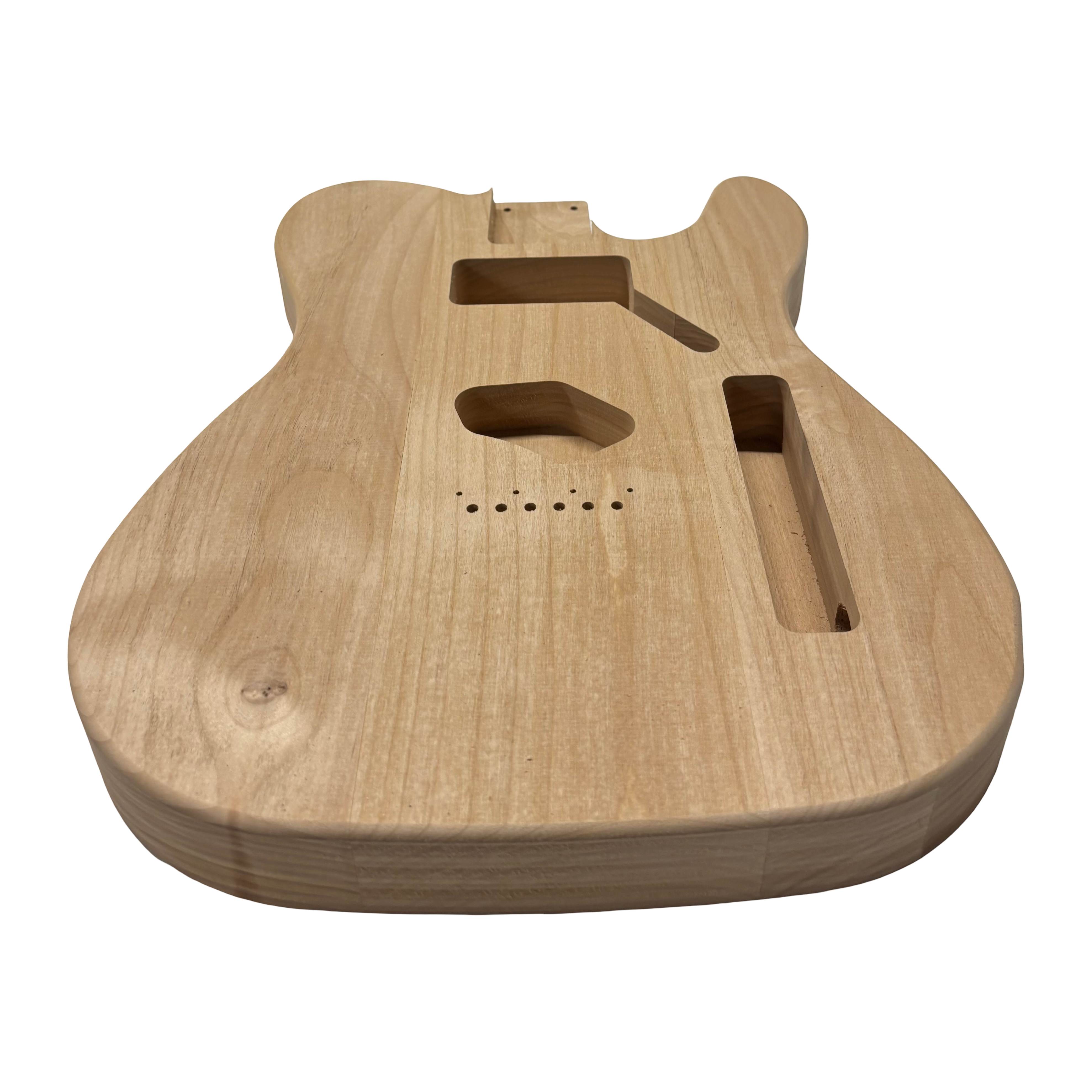 TL-Style Alder Unfinished Fender Guitar Body #404 Exotic Wood Zone 