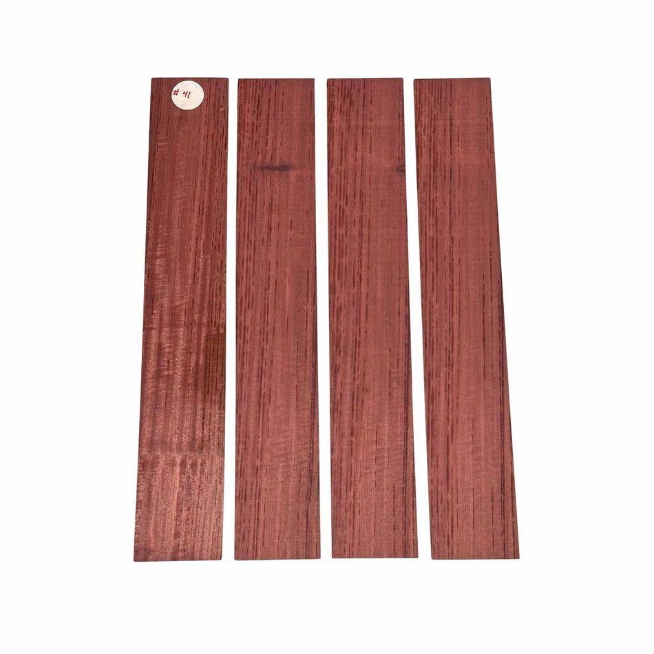 Purpleheart Thin Lumber 24" x 3-7/8" x 3/16" - 4 pieces #41