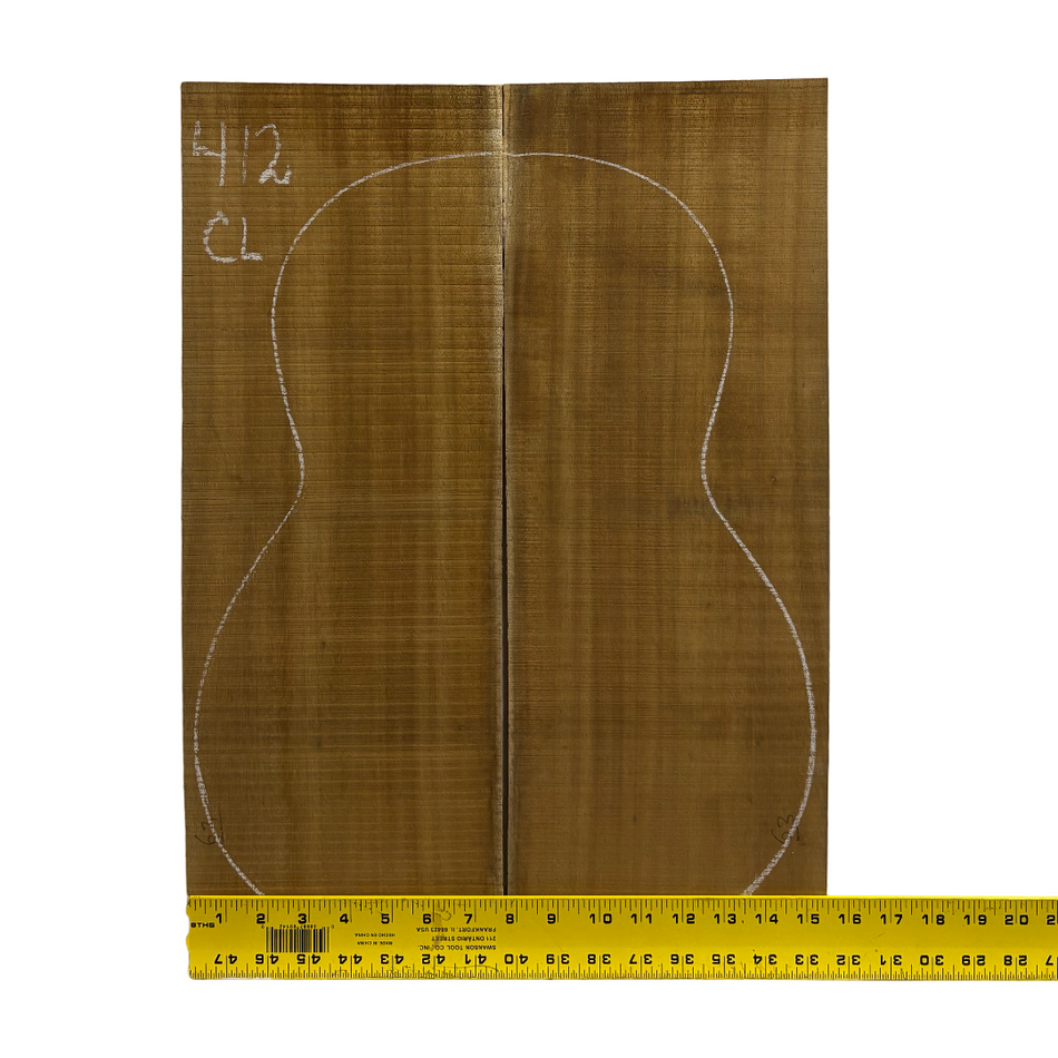 Juego de fondo y aros de guitarra de grado AAAA Dreadnought de palisandro de la India Oriental #61 