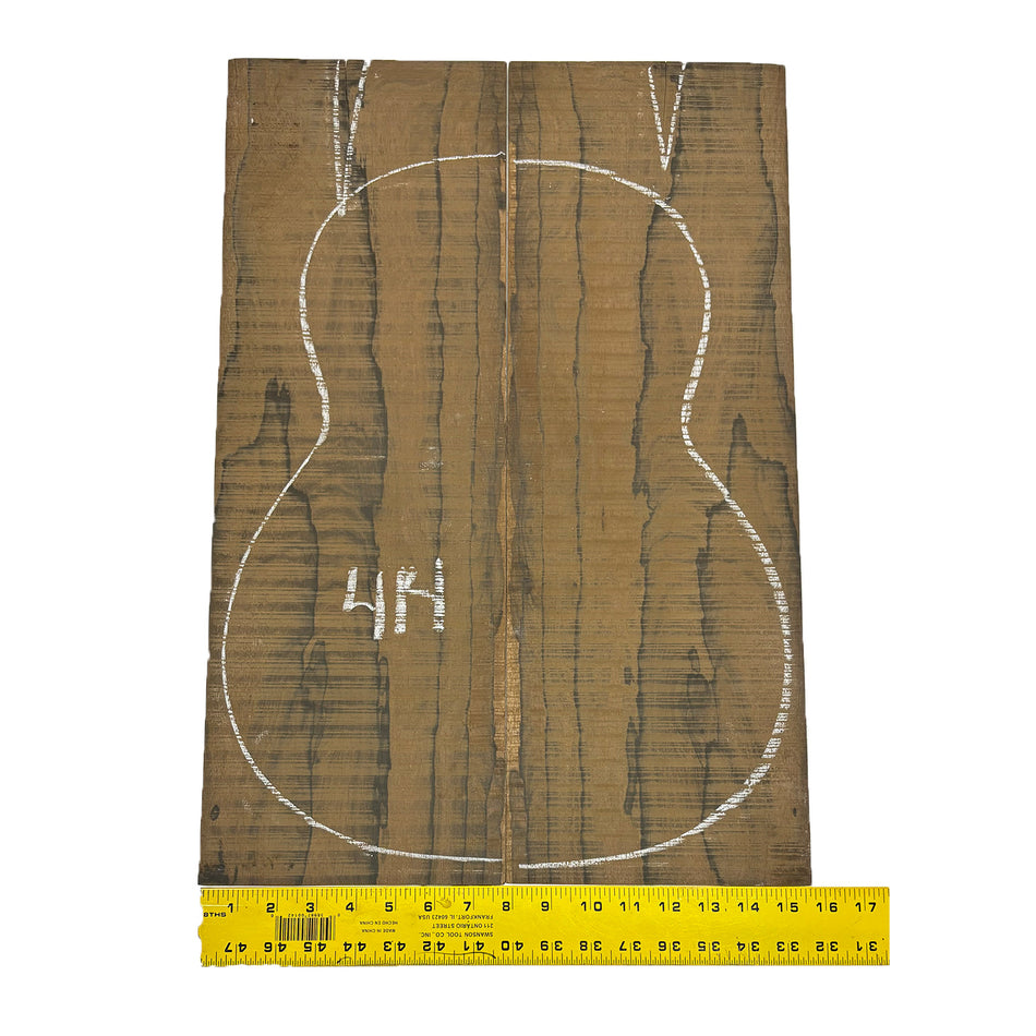 Ziricote Classical Guitar Back Seconds Set #414