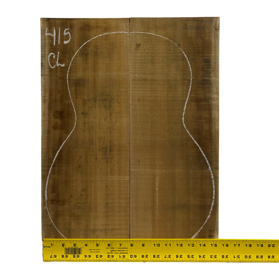 Juego de fondo y aros de guitarra de grado AAAA Dreadnought de palisandro de la India Oriental #61 