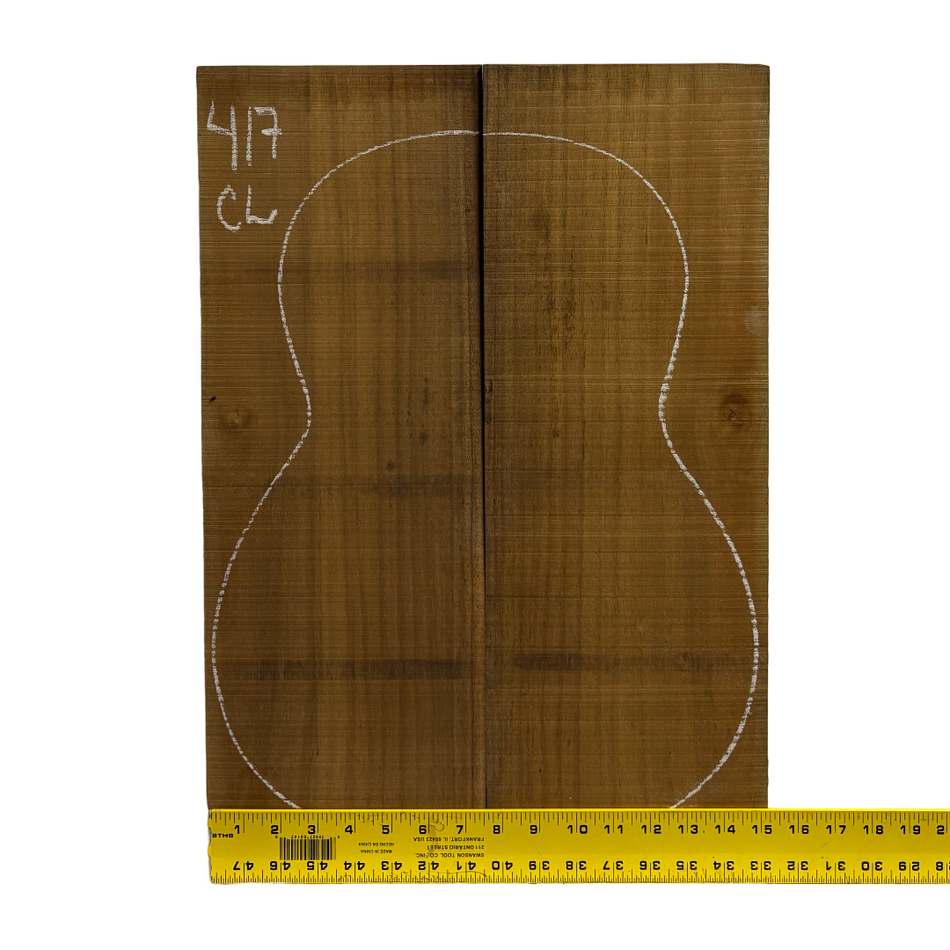 Juego de fondo y aros de guitarra de grado AAAA Dreadnought de palisandro de la India Oriental #61 