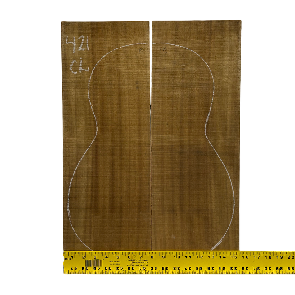 Juego de fondo y aros de guitarra de grado AAAA Dreadnought de palisandro de la India Oriental #61 