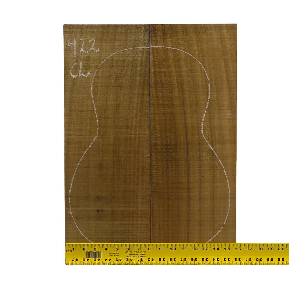 Juego de fondo y aros de guitarra de grado AAAA Dreadnought de palisandro de la India Oriental #61 