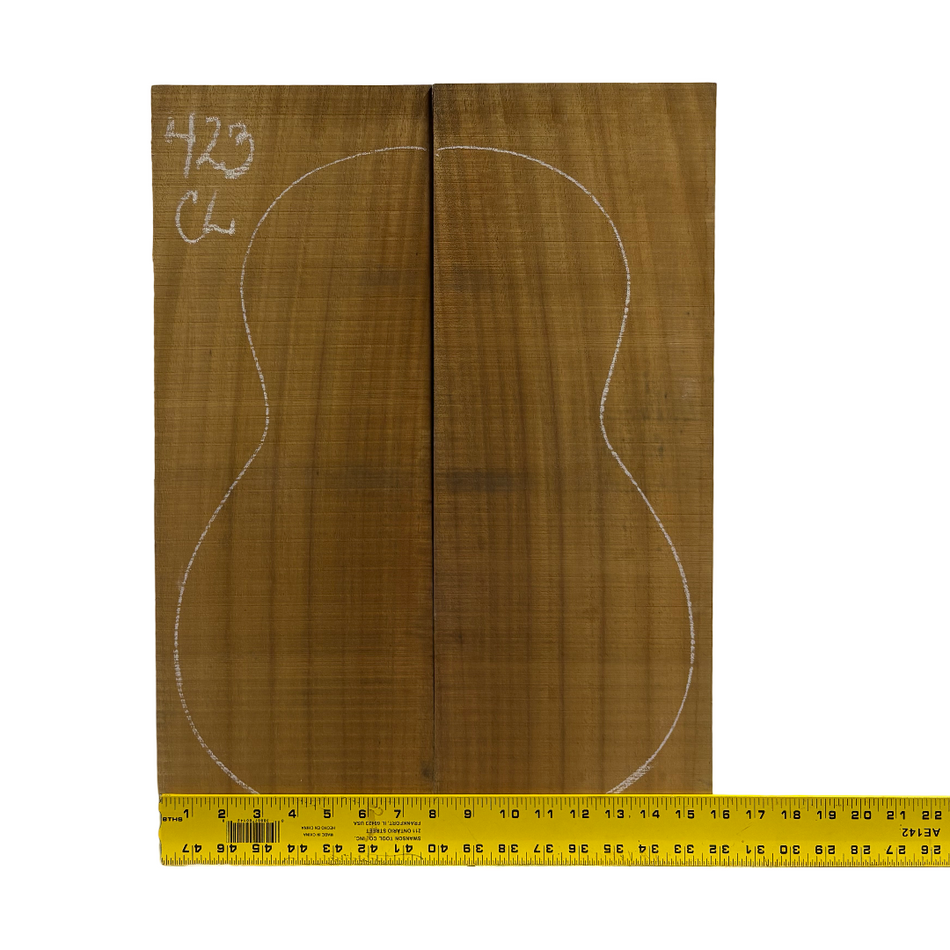 Juego de fondo y aros de guitarra de grado AAAA Dreadnought de palisandro de la India Oriental #61 