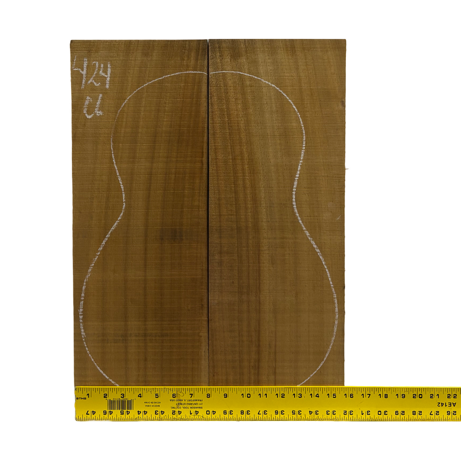 Juego de fondo y aros de guitarra de grado AAAA Dreadnought de palisandro de la India Oriental #61 