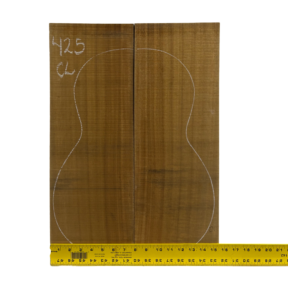 Juego de fondo y aros de guitarra de grado AAAA Dreadnought de palisandro de la India Oriental #61 