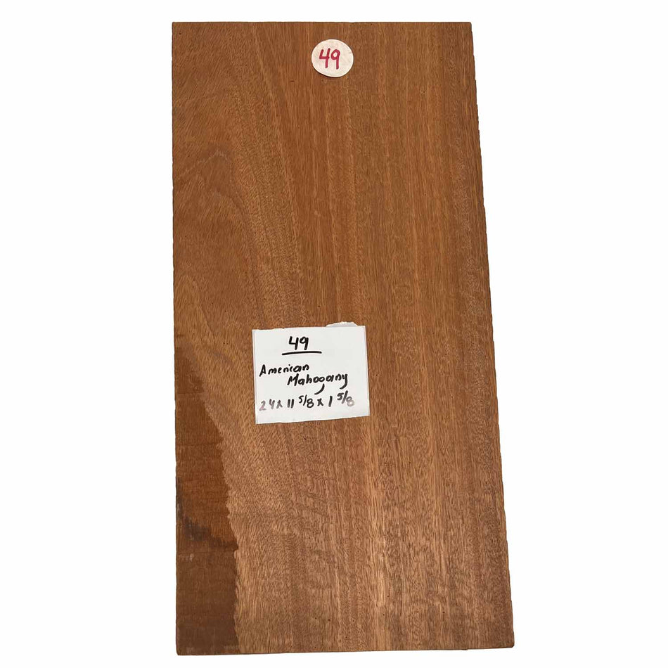 American Mahogany Lumber 24" x 11-5/8" x 1-5/8" #49