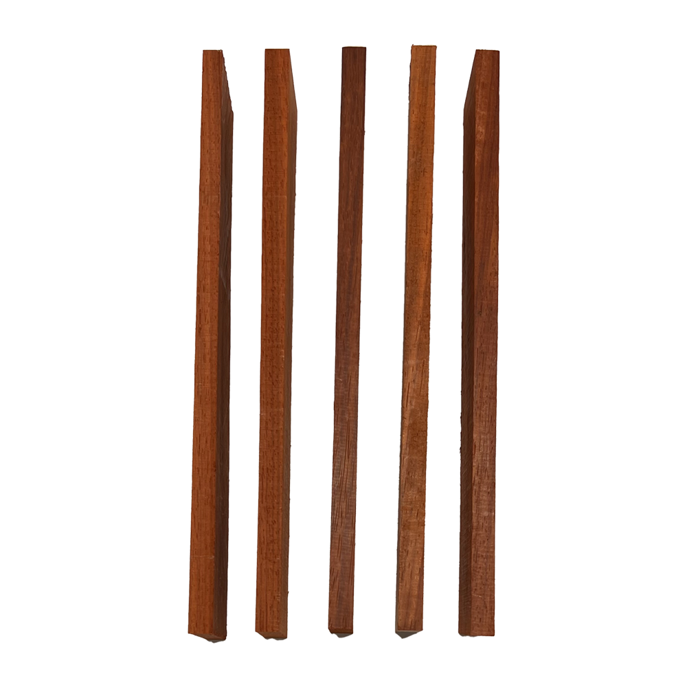 Pack of 5, Padauk Wood Cut Offs, DIY Craft Carving Lumber Cutoffs - Exotic Wood Zone - Buy online Across USA 