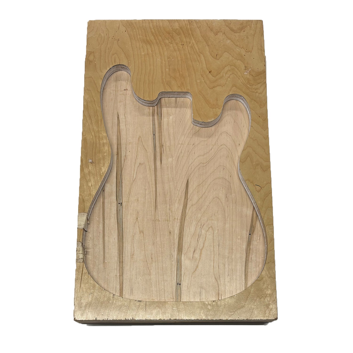 Ambrosia Maple Explorer Guitar Body Blanks -  28″ x 18″ x 2″