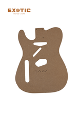 Template Kit for Crafting Telecaster-Style Guitars - Exotic Wood Zone - Buy online Across USA 