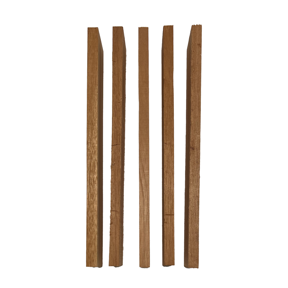 Pack of 5, Honduran Mahogany Wood Cut Offs, DIY Craft Carving Lumber Cutoffs - Exotic Wood Zone - Buy online Across USA 