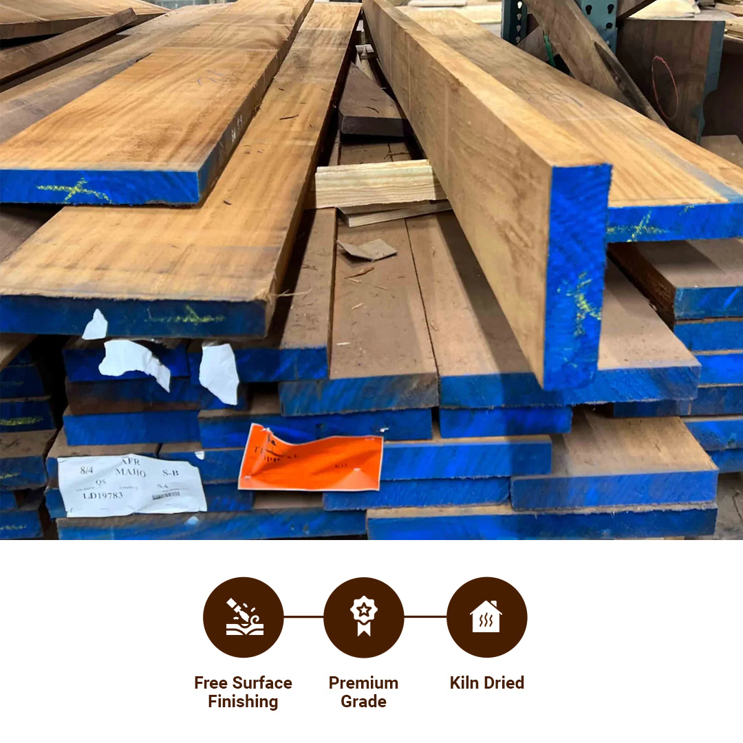 Premium African Mahogany/Khaya 16/4 Lumber