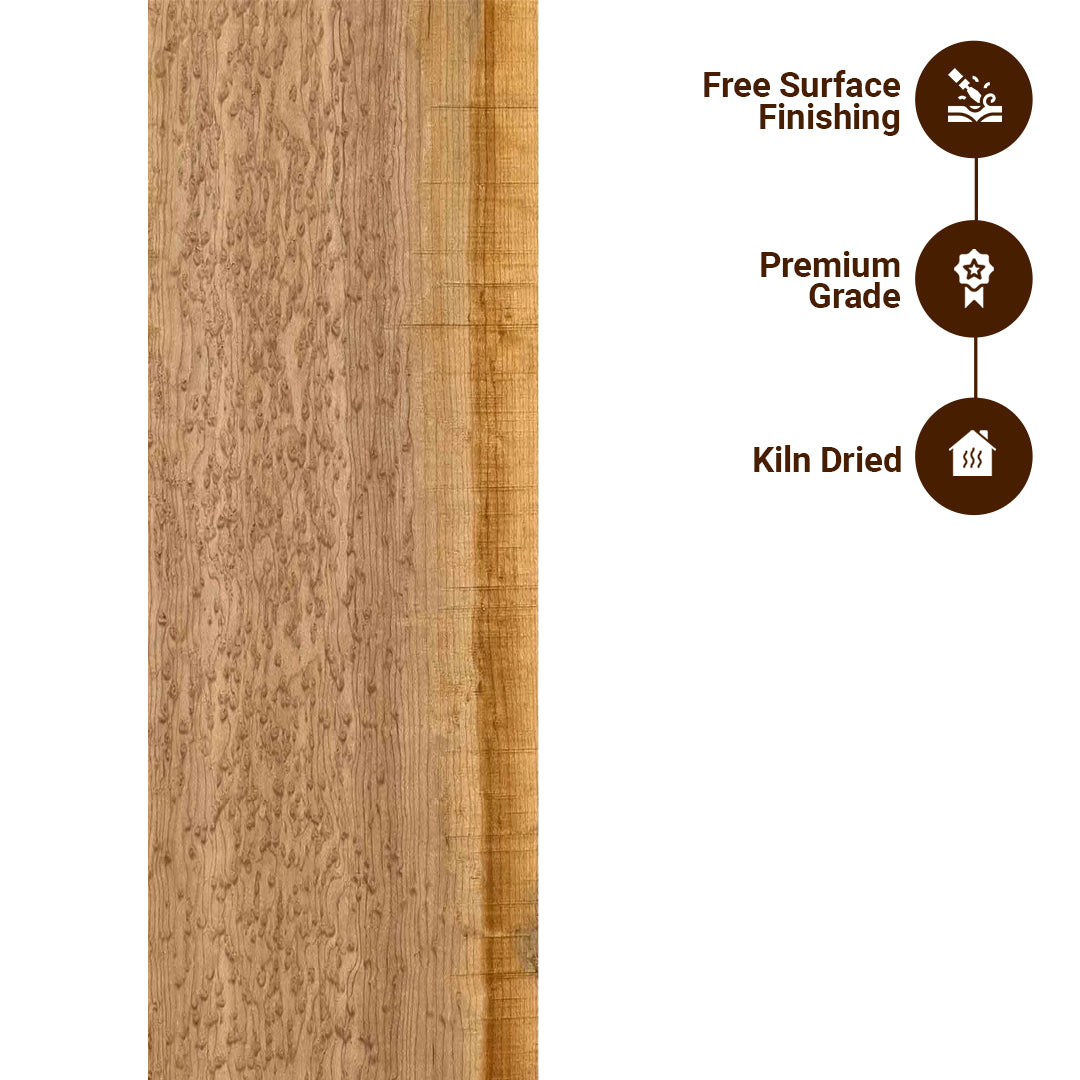 Premium Birdseye Maple (Brown) 4/4 Lumber