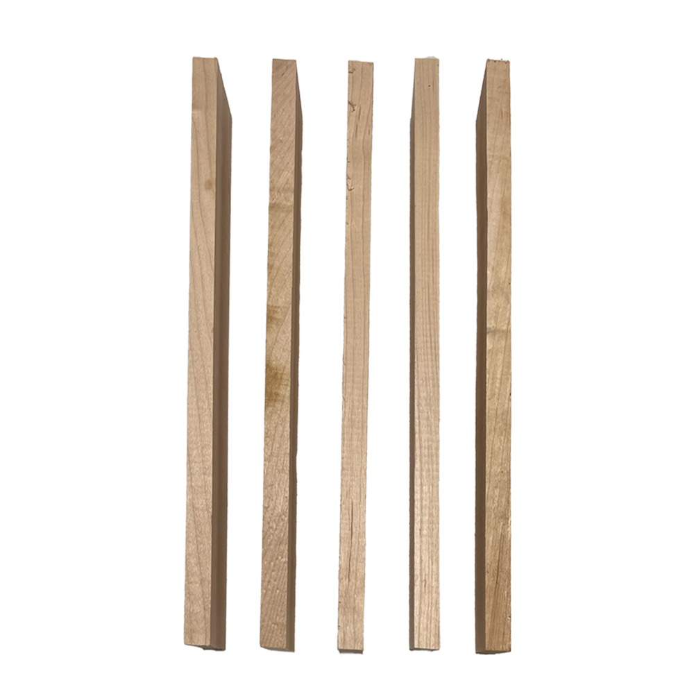 Pack of 5, Hard Maple Wood Cut Offs, DIY Craft Carving Lumber Cutoffs - Exotic Wood Zone - Buy online Across USA 