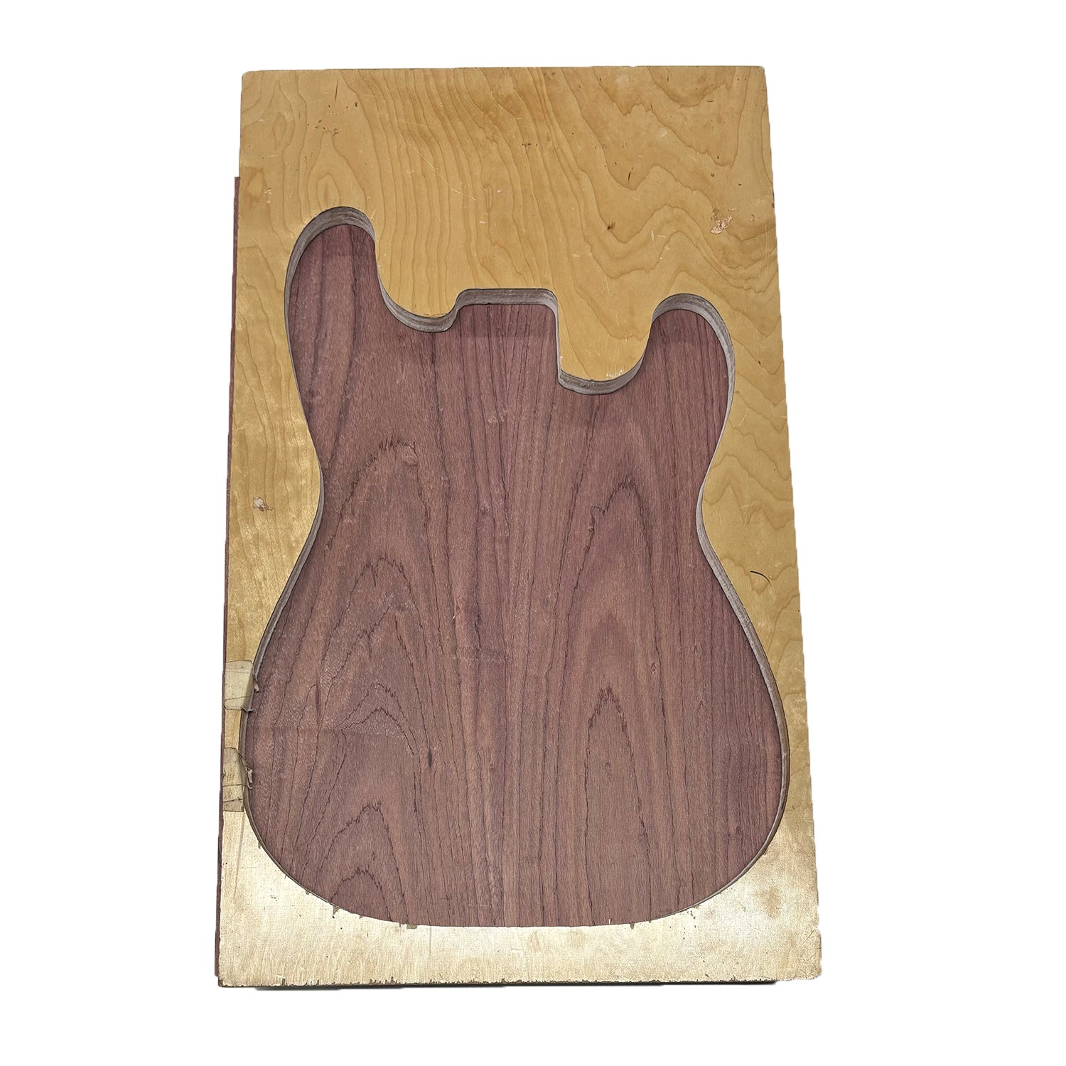 Cuerpos en blanco para guitarra Purpleheart - 21&quot; x 14&quot; x 2&quot; 