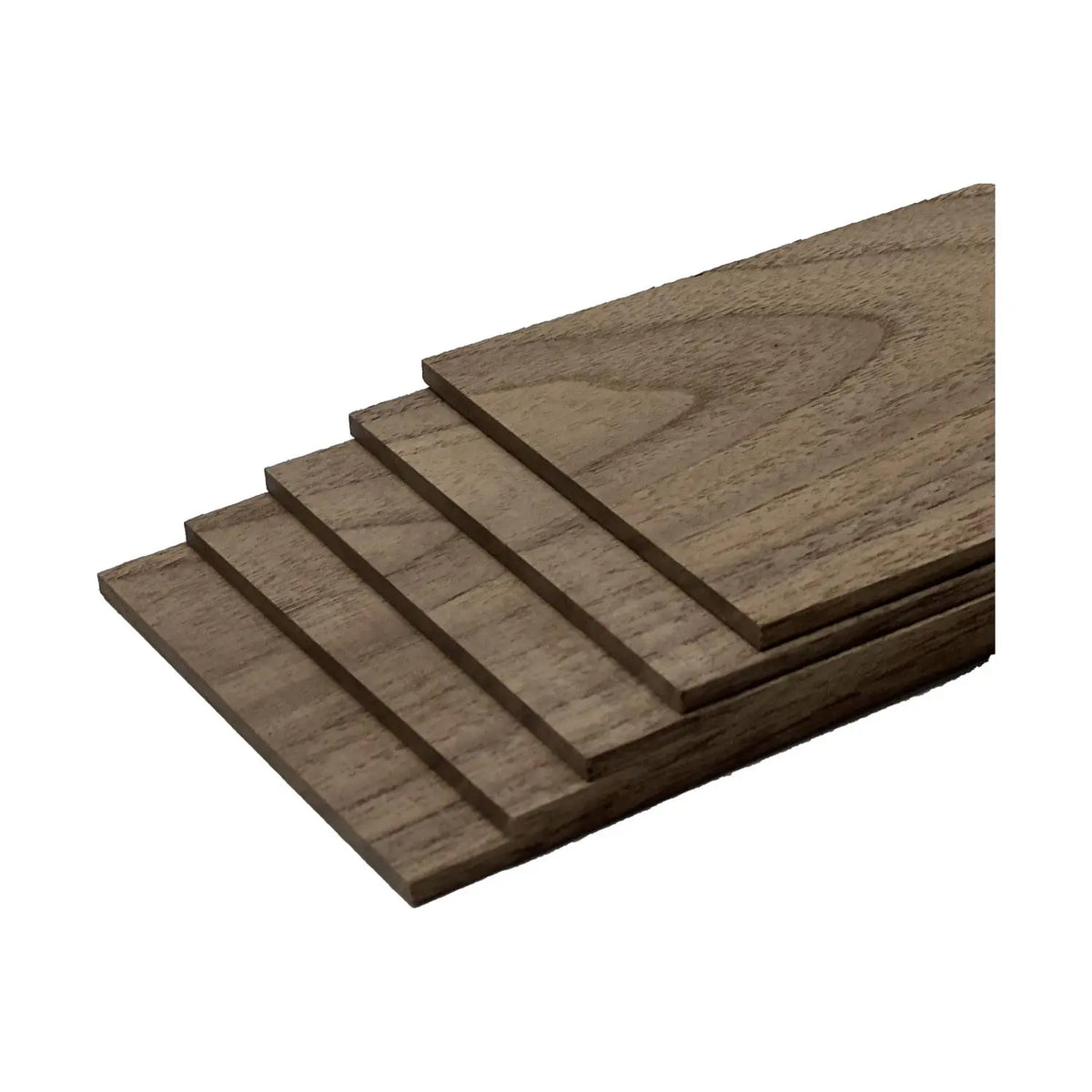 Pack Of 5 Head Plates | Black Walnut | 8" x 3-1/2" x 1/8" - Exotic Wood Zone - Buy online Across USA 