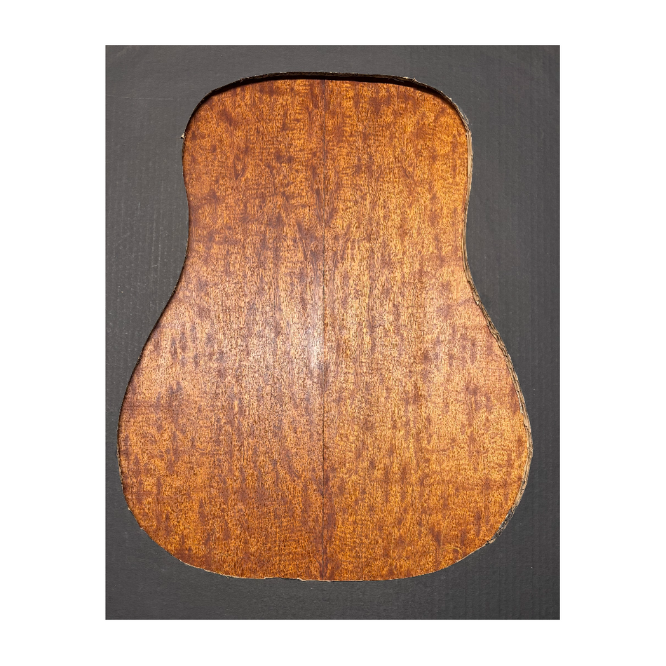 Juego de fondo y aros de guitarra de grado AAAA Dreadnought de palisandro de la India Oriental #61 