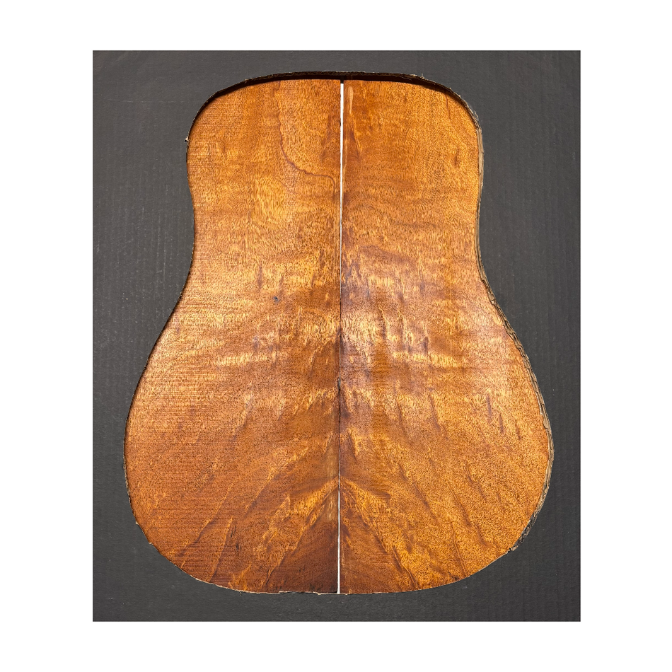 Juego de fondo y aros de guitarra de grado AAAA Dreadnought de palisandro de la India Oriental #61 