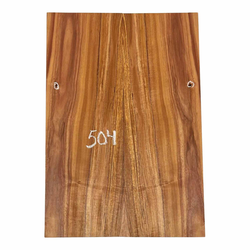 Hawaiian Koa Bookmatched Guitar Drop Tops 21" x 7-1/4" x 1/4" #504