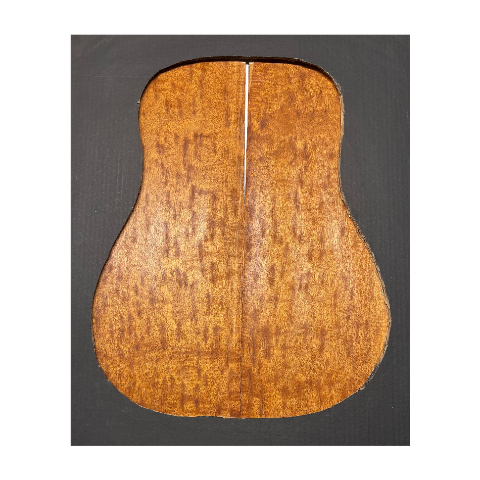 Juego de fondo y aros de guitarra de grado AAAA Dreadnought de palisandro de la India Oriental #61 