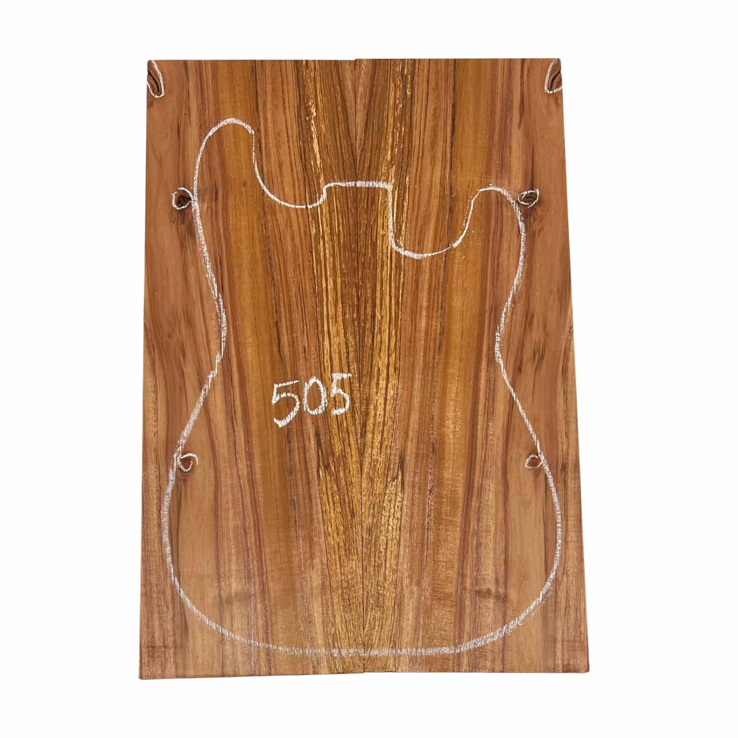 Curly Flame Hawaiian Koa Bookmatched Guitar Drop Tops 21
