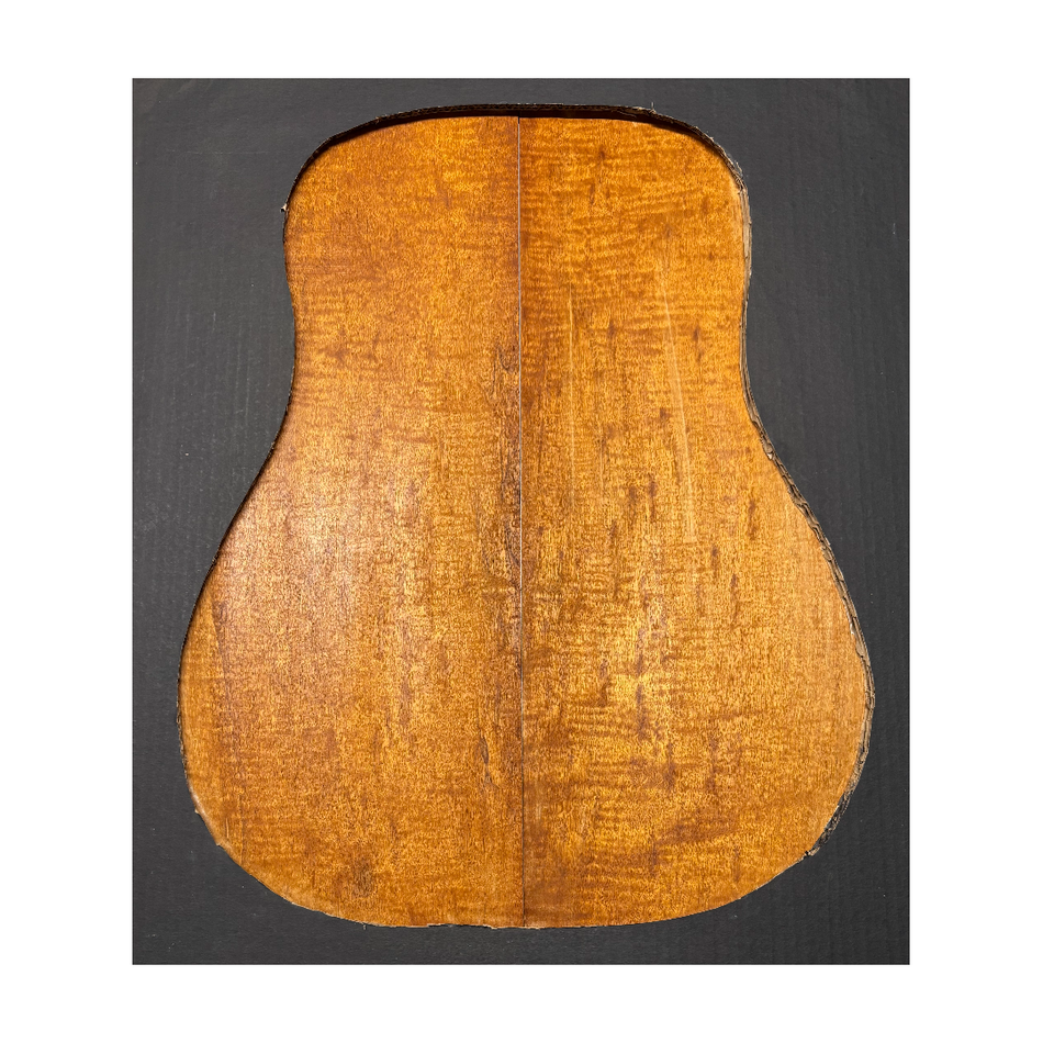 Juego de fondo y aros de guitarra de grado AAAA Dreadnought de palisandro de la India Oriental #61 