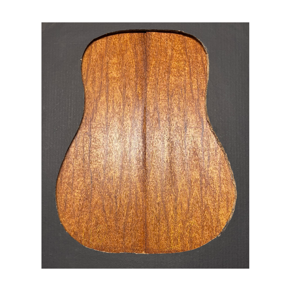 Juego de fondo y aros de guitarra de grado AAAA Dreadnought de palisandro de la India Oriental #61 