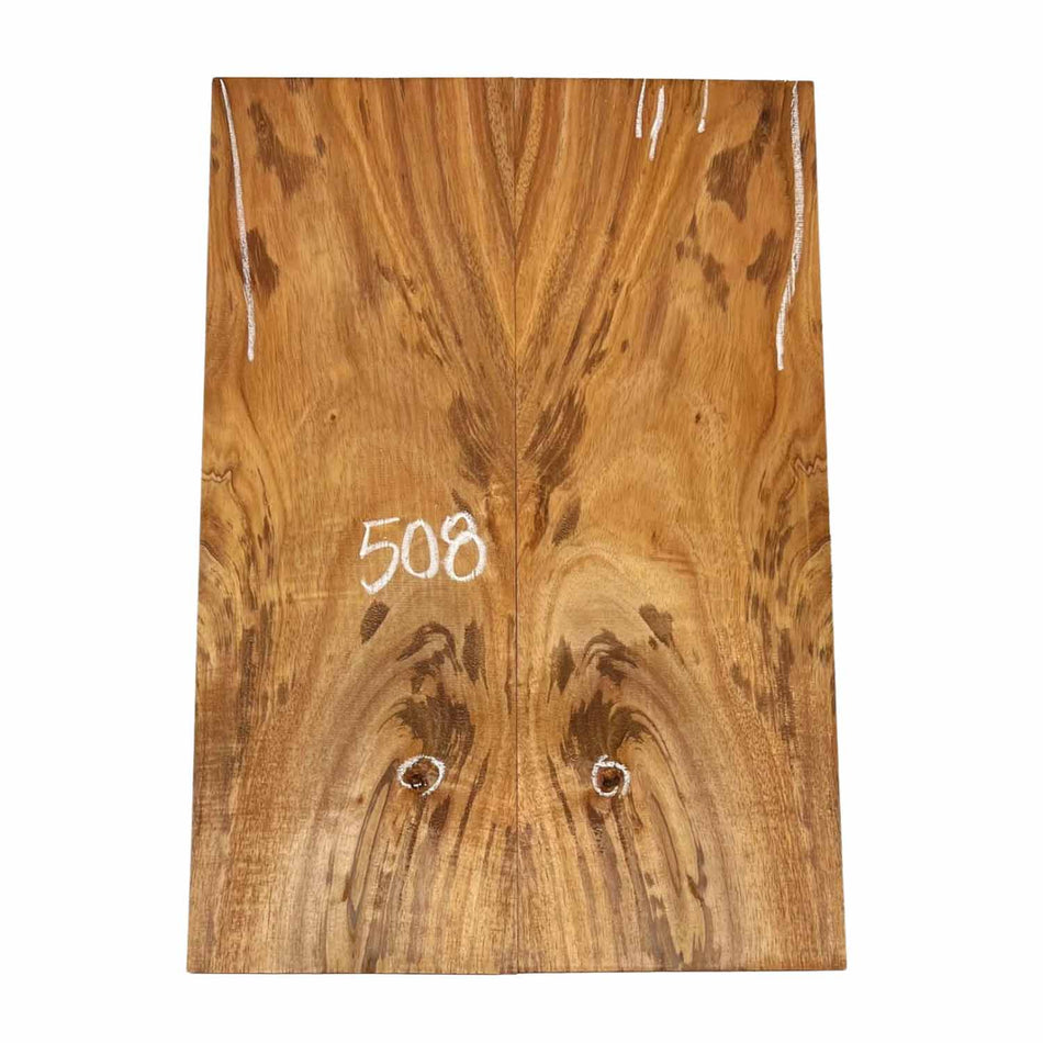 Hawaiian Koa Bookmatched Guitar Drop Tops 21" x 7-1/4" x 1/4" #508