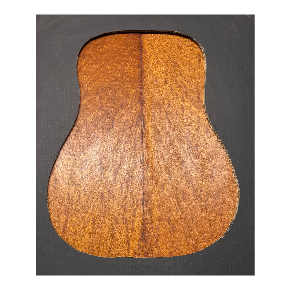 Juego de fondo y aros de guitarra de grado AAAA Dreadnought de palisandro de la India Oriental #61 