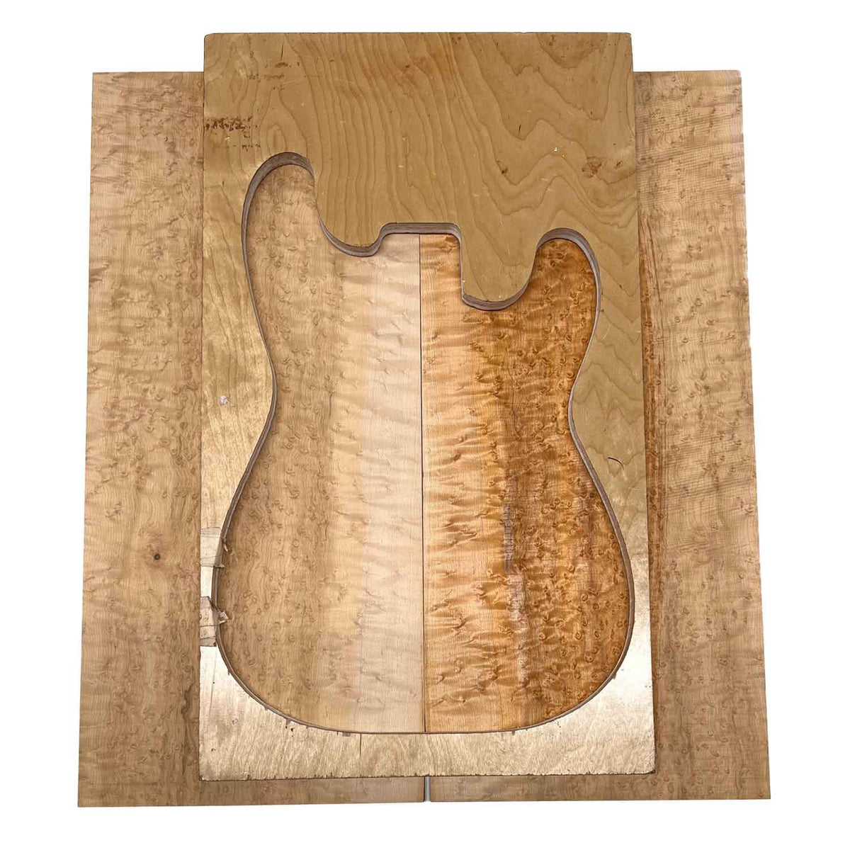 Birdseye Maple Drop Top 24" x 10-1/2" x 1/4" #509 A - Exotic Wood Zone 