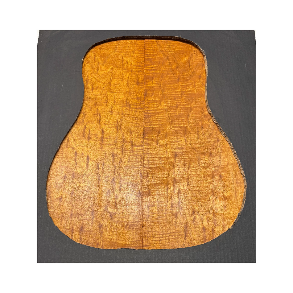 Juego de fondo y aros de guitarra de grado AAAA Dreadnought de palisandro de la India Oriental #61 