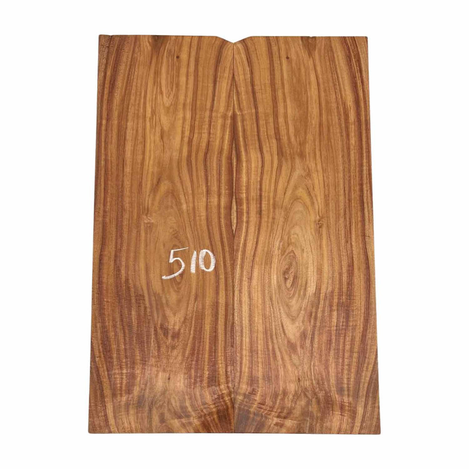 Hawaiian Koa Bookmatched Guitar Drop Tops 21" x 7-1/4" x 1/4" #510