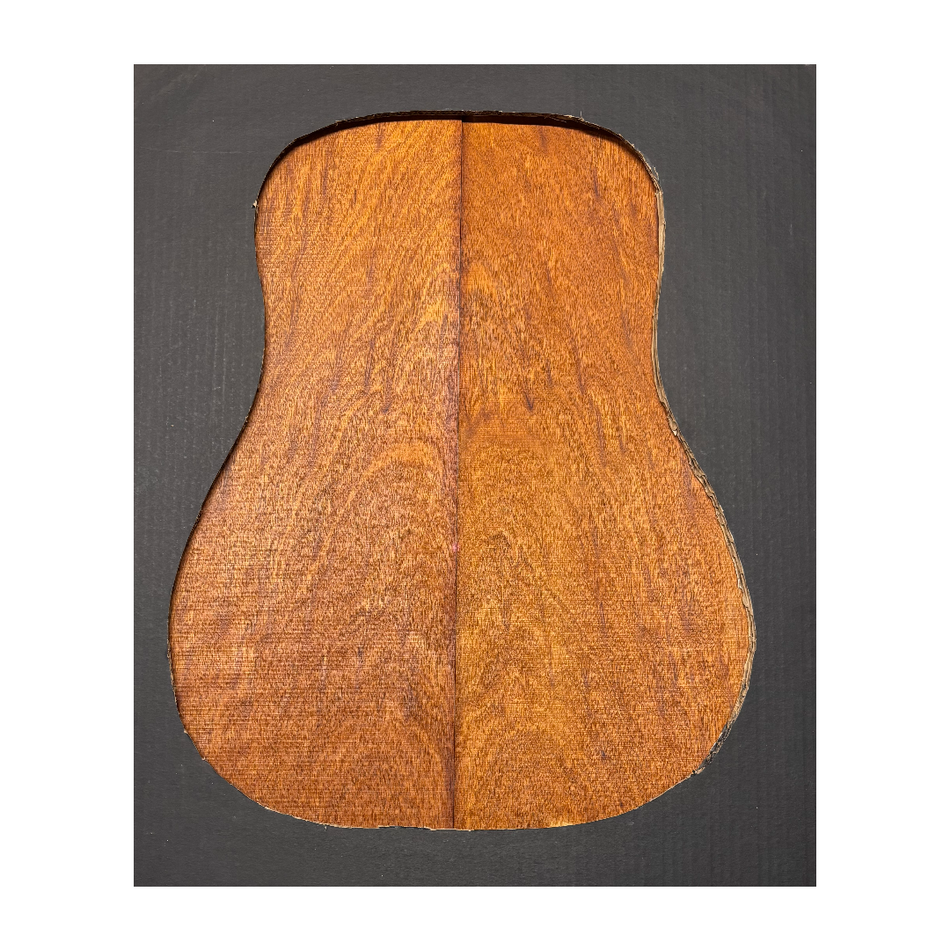 Juego de fondo y aros de guitarra de grado AAAA Dreadnought de palisandro de la India Oriental #61 