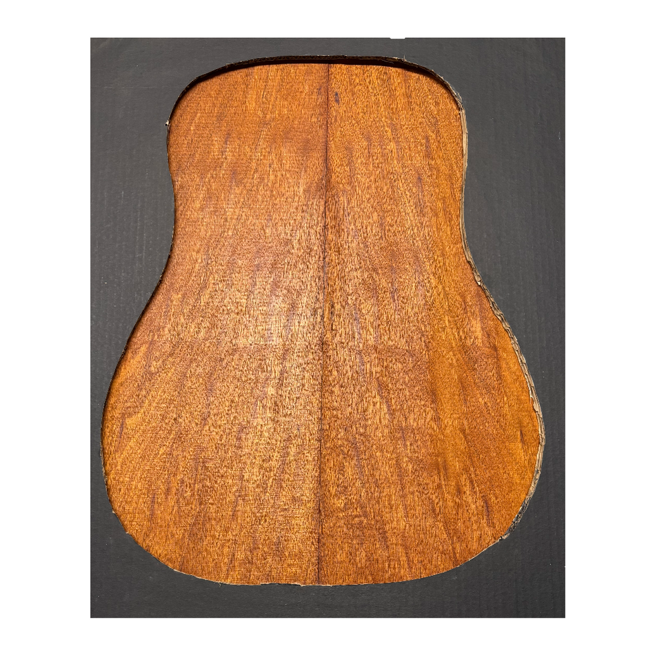 Juego de fondo y aros de guitarra de grado AAAA Dreadnought de palisandro de la India Oriental #61 