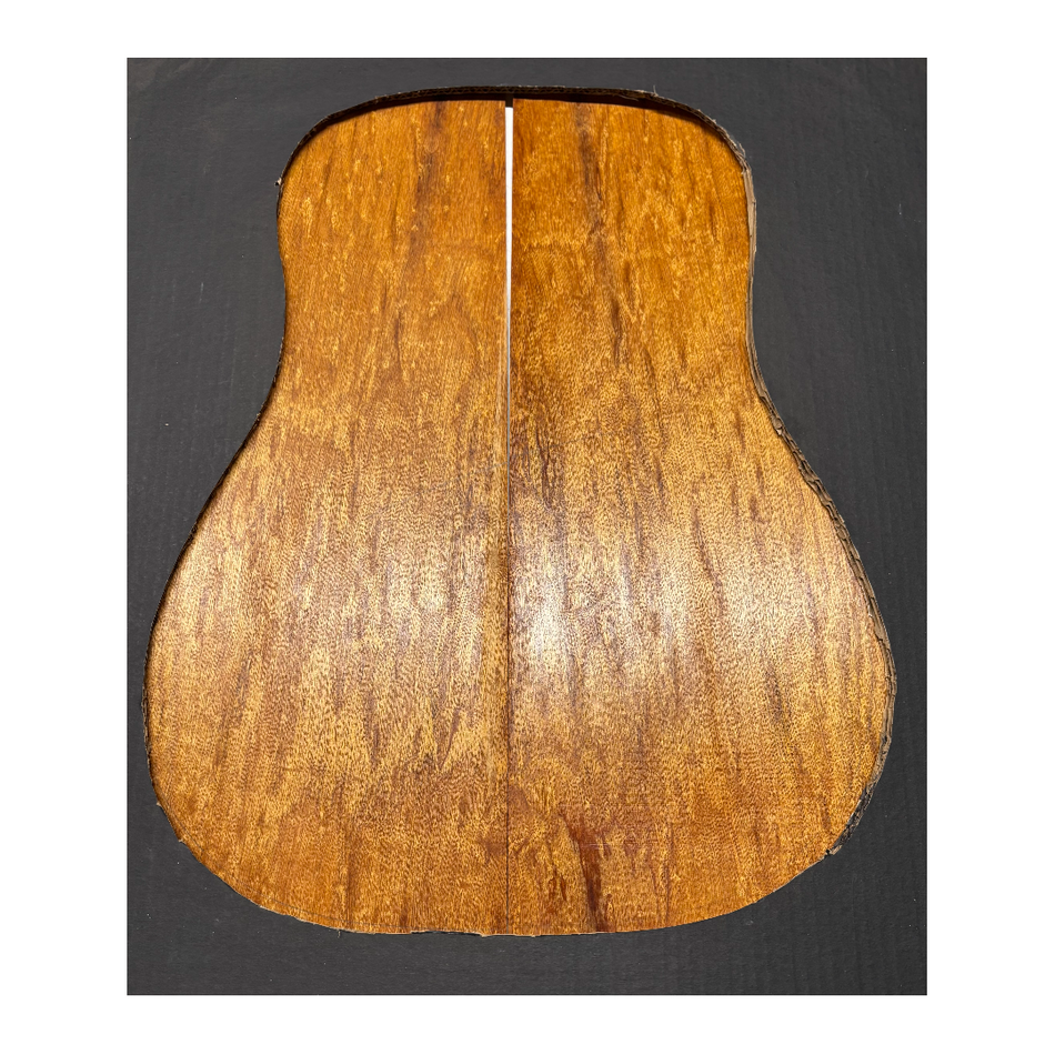 Juego de fondo y aros de guitarra de grado AAAA Dreadnought de palisandro de la India Oriental #61 