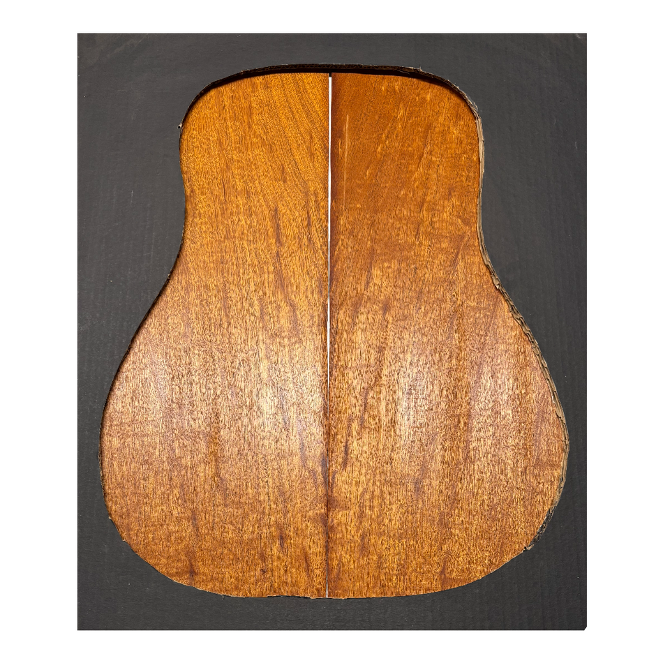 Juego de fondo y aros de guitarra de grado AAAA Dreadnought de palisandro de la India Oriental #61 