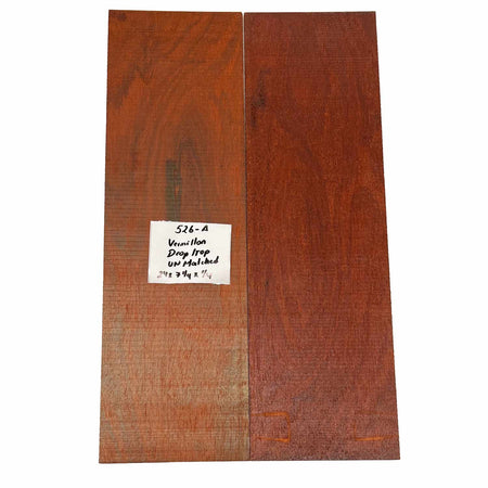 Vermillion  Drop Top 24" x 7-1/4" x 3/16" #526 A - Unmatched - Exotic Wood Zone 