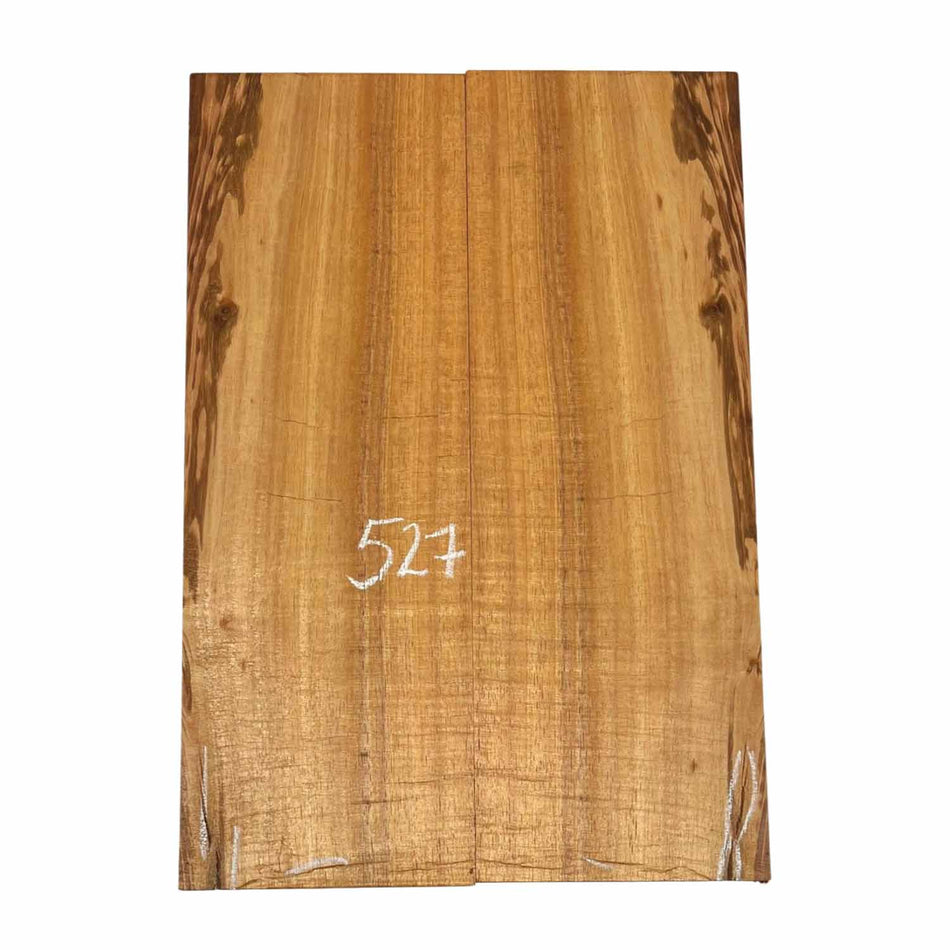 Hawaiian Koa Bookmatched Guitar Drop Tops 21" x 7-1/4" x 1/4" #527