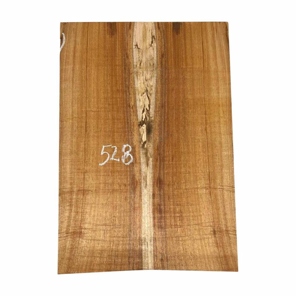 Hawaiian Koa Bookmatched Guitar Drop Tops 21" x 7-1/4" x 1/4" #528