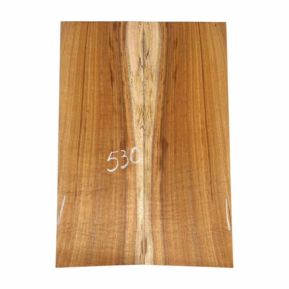 Hawaiian Koa Bookmatched Guitar Drop Tops 21" x 7-1/4" x 1/4" #530