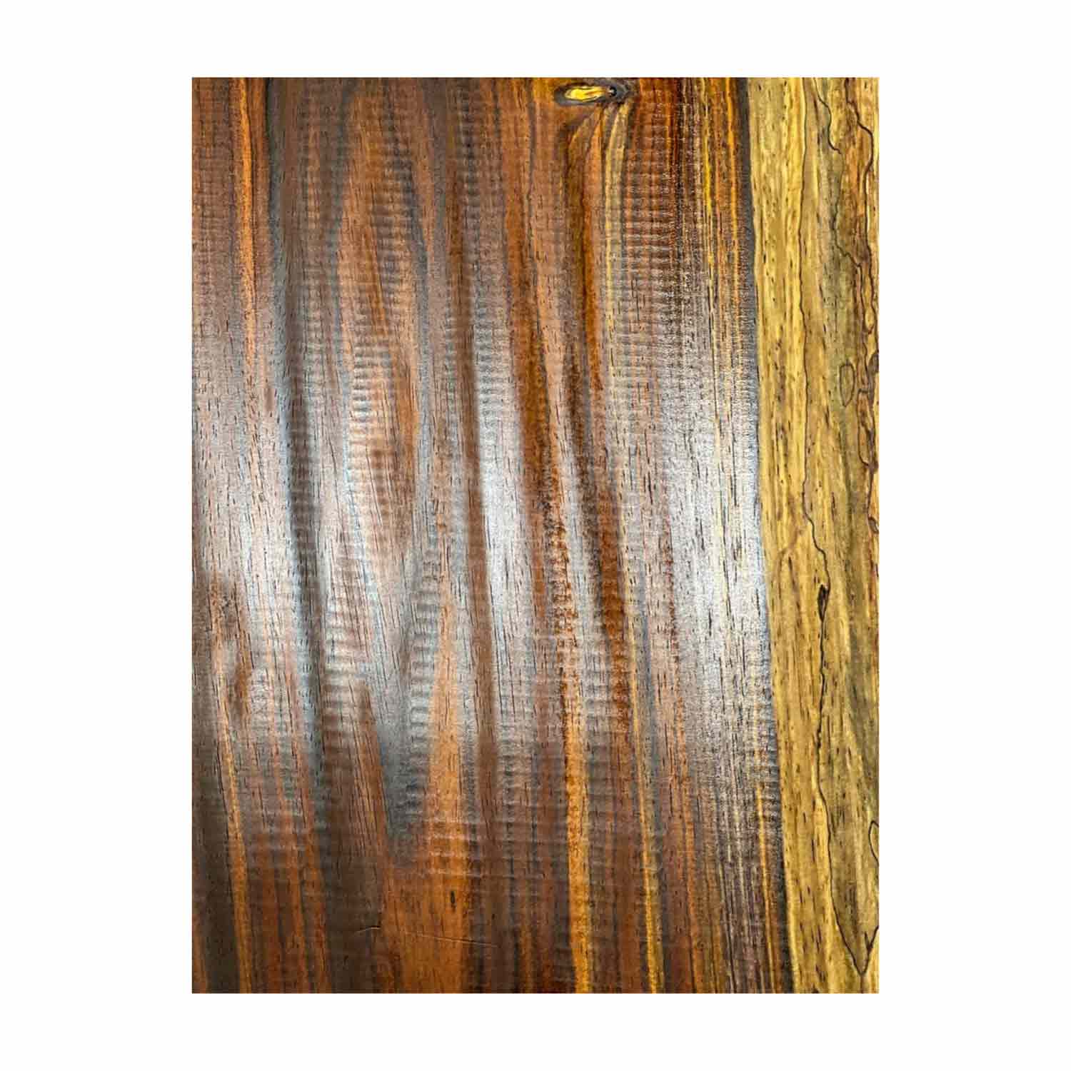 Cocobolo Bookmatched Guitar Drop Top Set - 21&quot; x 7&quot; x 3/8&quot; 