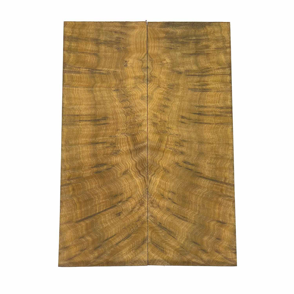 Flame Waterfall Camphor Guitar Drop Top 21" x 7-1/4" x 3/8" #55 - Exotic Wood Zone Drop Tops