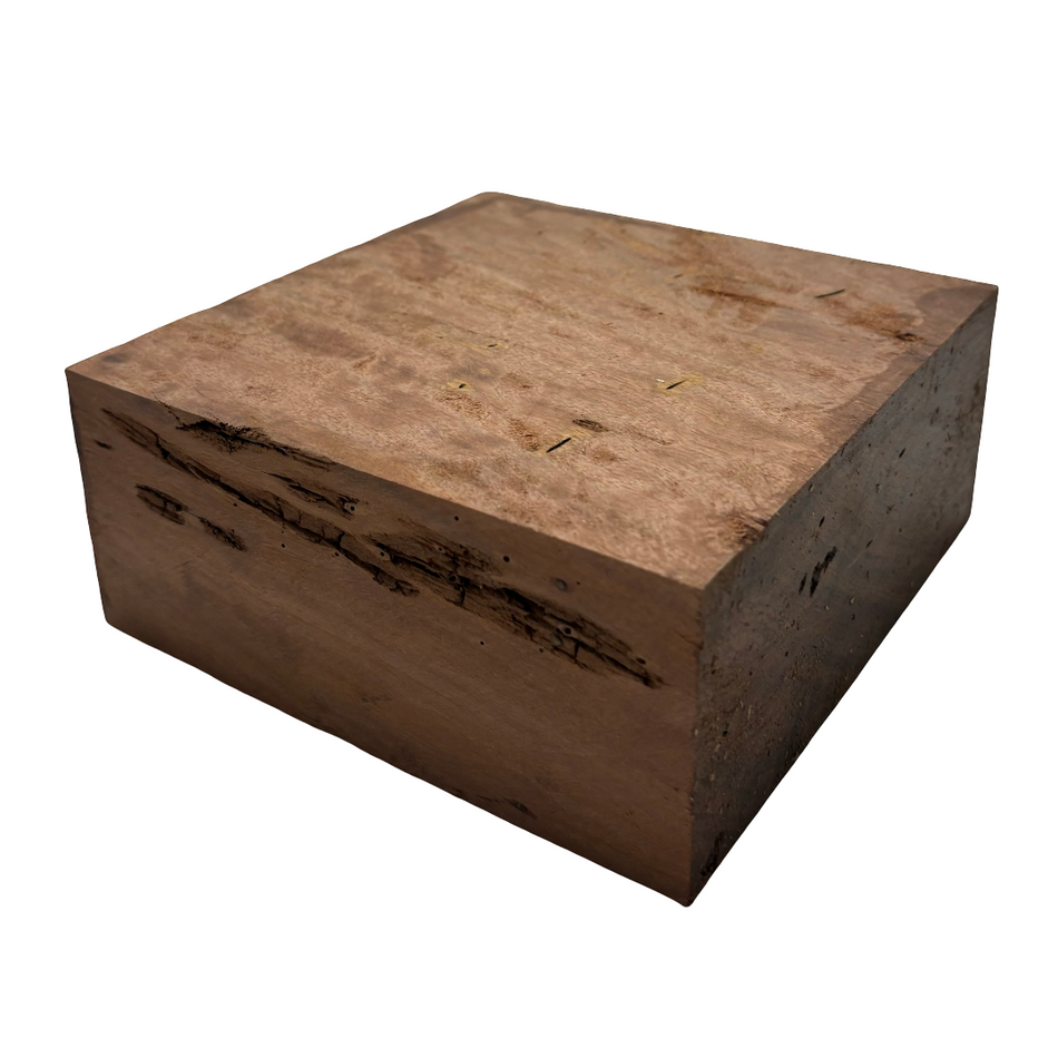 Flame Sydney Red Gum Bowl Blank 6" x 6" x 2-1/2" #55