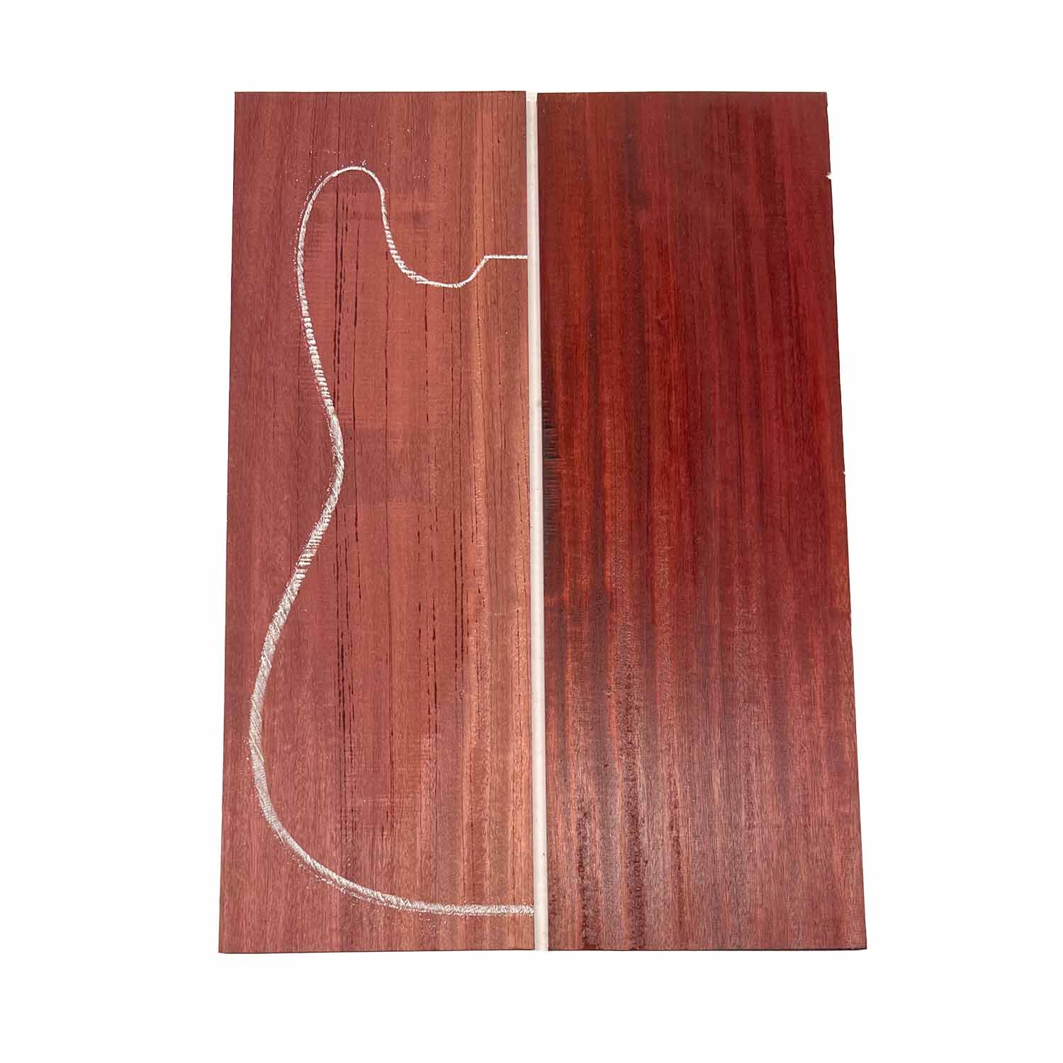 Purpleheart Drop Top 21" x 7-1/4" x 3/8" #56-A - Exotic Wood Zone 