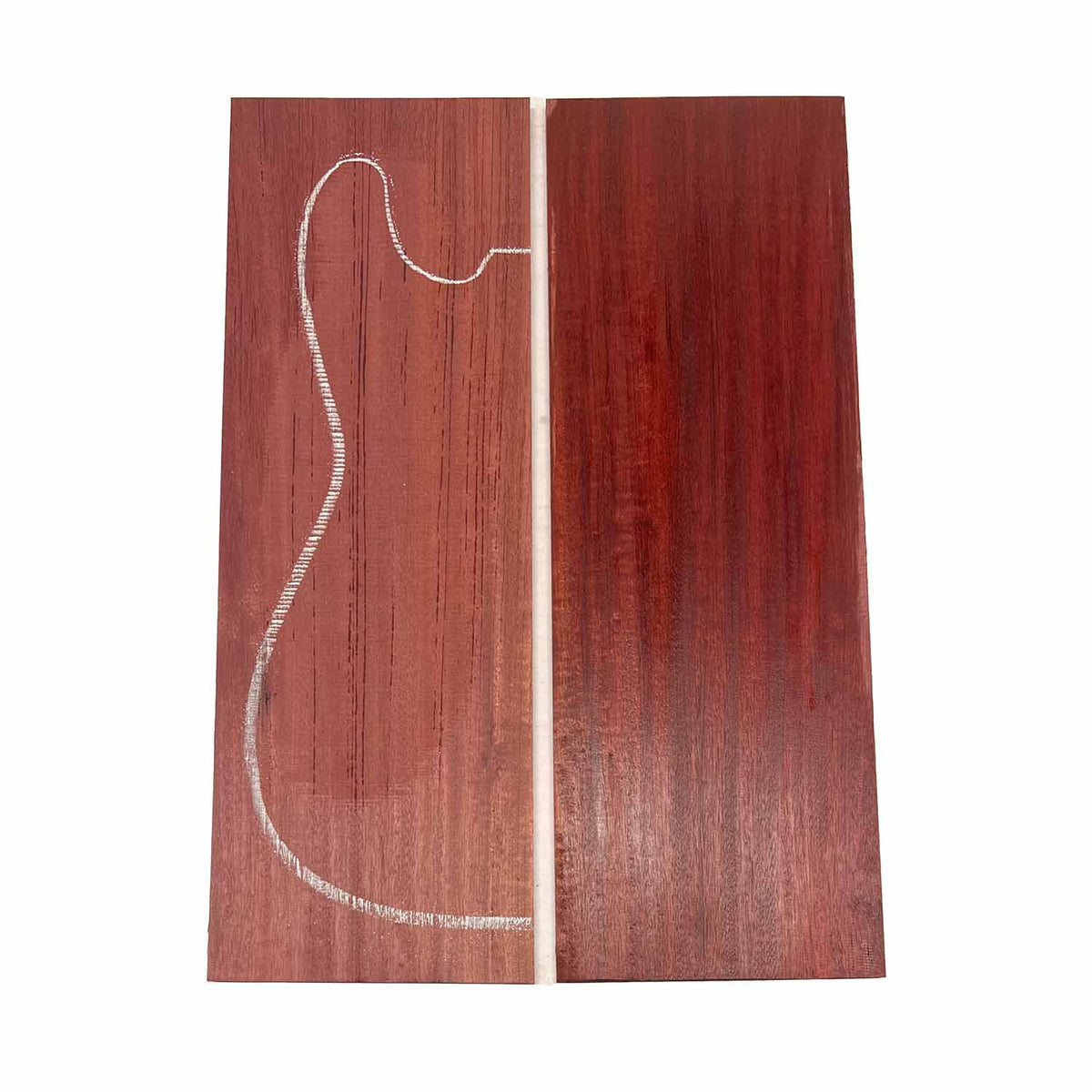 Purpleheart Drop Top 21" x 7-1/4" x 3/8" #56-B - Exotic Wood Zone 